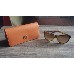 Tory Burch TY7 J31 Women’s Tortoise Frame Brown Lens Sunglasses with case